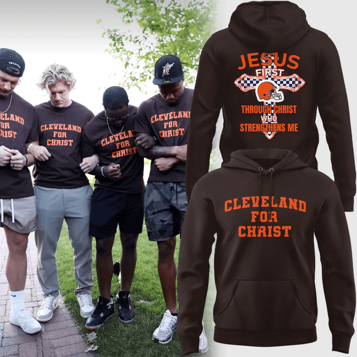 Glamasiacorner Unisex Cleveland Browns Hoodie