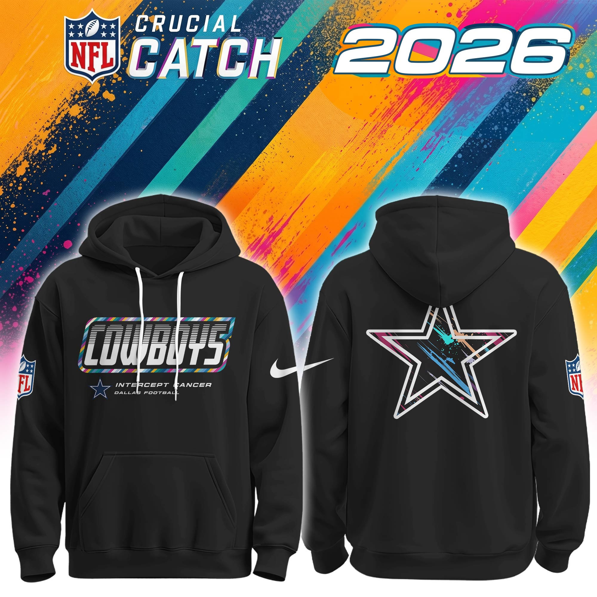 Glamasiacorner Unisex Dallas Cowboys Hoodie