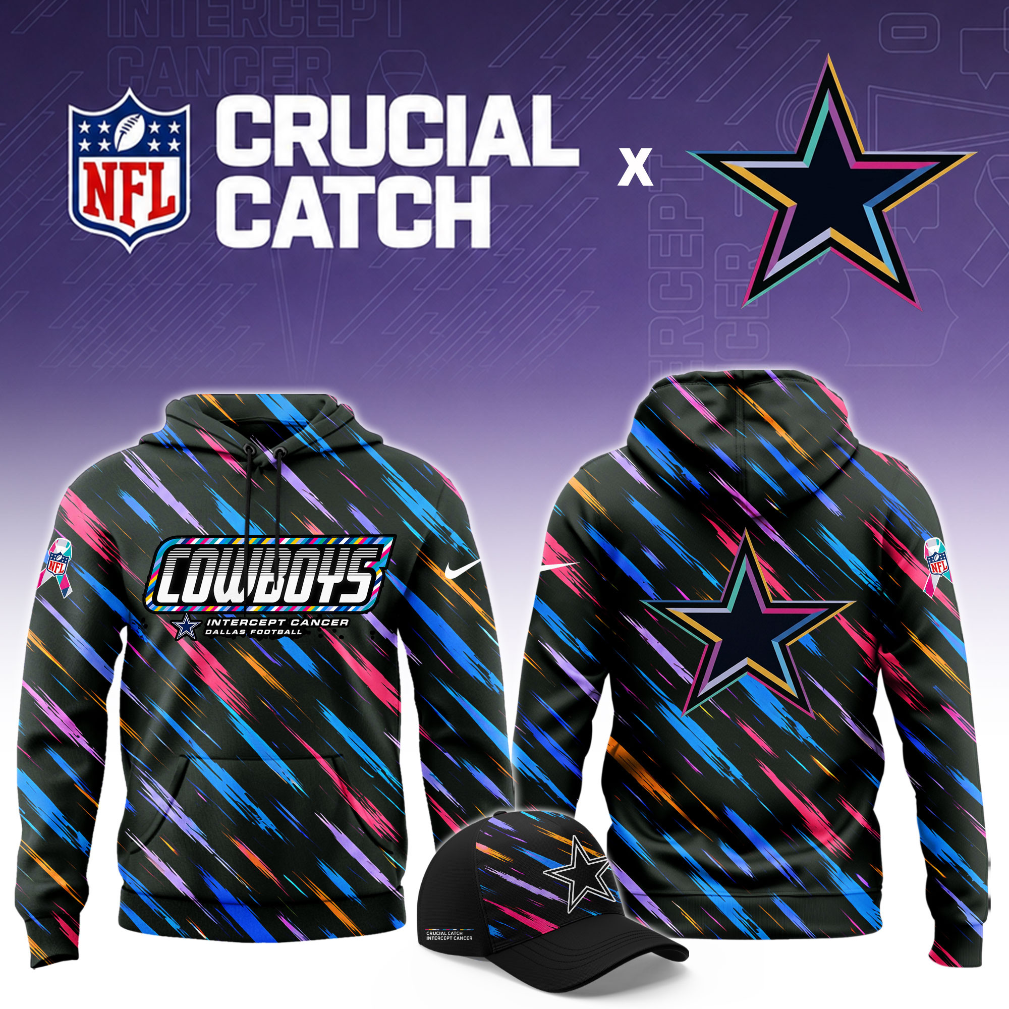 Glamasiacorner Unisex Dallas Cowboys Hoodie - Game Day