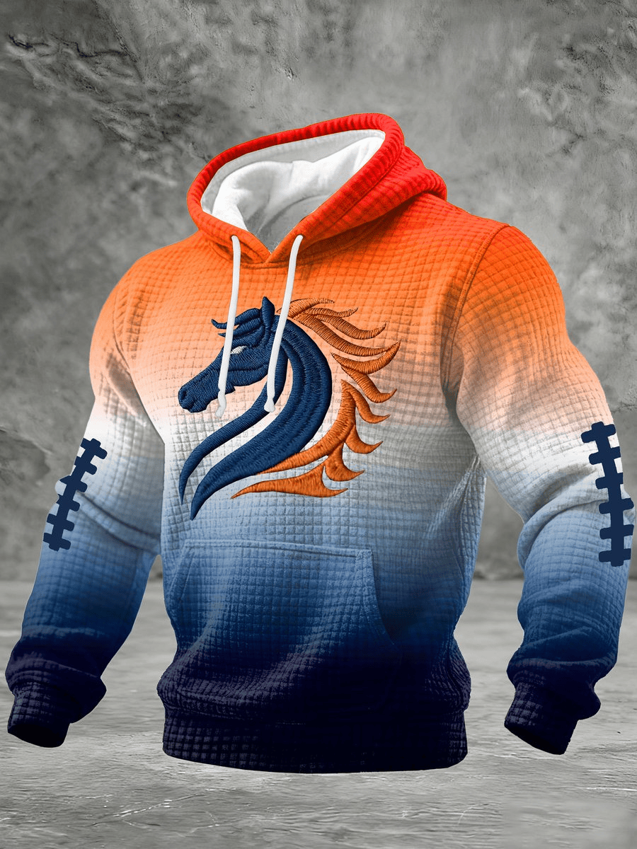 Glamasiacorner Unisex Denver Broncos Hoodie - Football