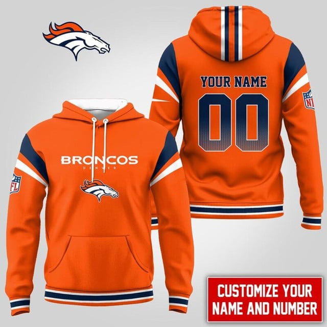 Glamasiacorner Unisex Denver Broncos Hoodie - Game Day