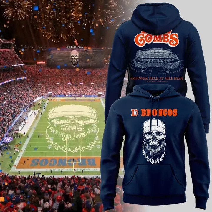 Glamasiacorner Unisex Denver Broncos Hoodie - Game Day Football