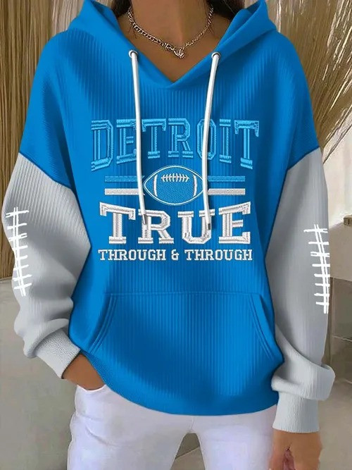 Glamasiacorner Unisex Detroit Lions Hoodie - Football