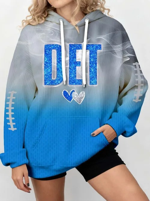 Glamasiacorner Unisex Detroit Lions Hoodie - Football