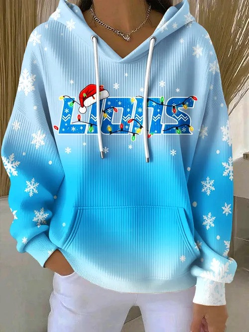 Glamasiacorner Unisex Detroit Lions Hoodie - Football