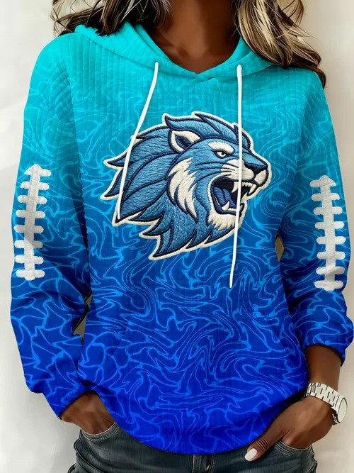 Glamasiacorner Unisex Detroit Lions Hoodie - Football