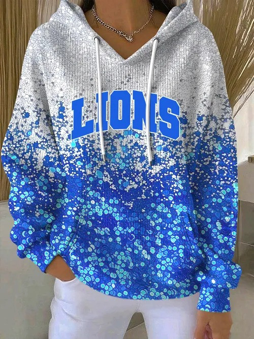 Glamasiacorner Unisex Detroit Lions Hoodie - Football