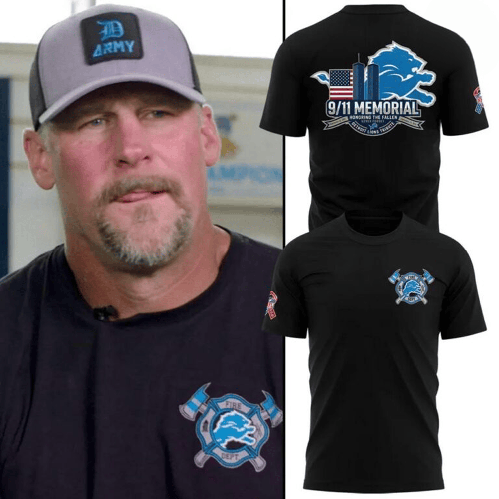 Glamasiacorner Unisex Detroit Lions T-Shirt - Football