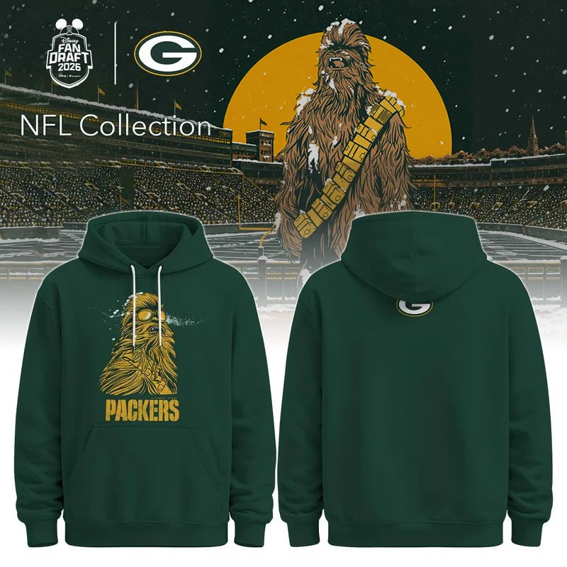 Glamasiacorner Unisex Green Bay Packers Hoodie