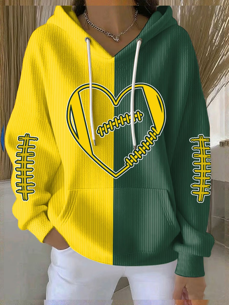 Glamasiacorner Unisex Green Bay Packers Hoodie - Football