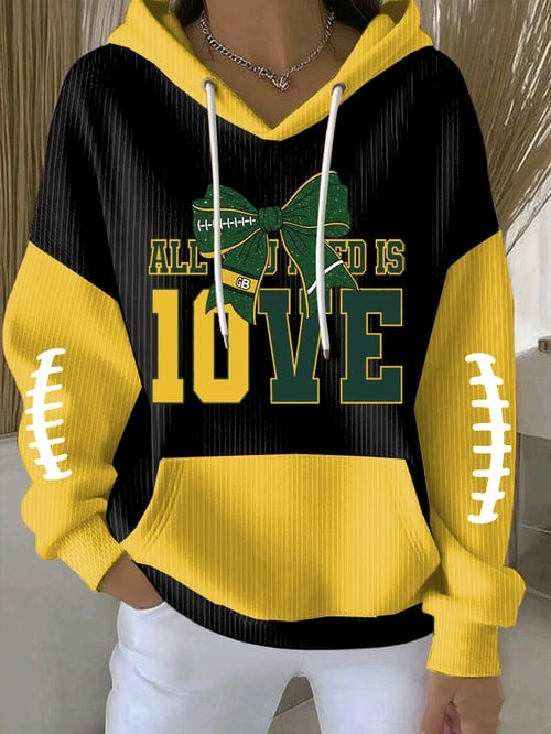 Glamasiacorner Unisex Green Bay Packers Hoodie - Game Day