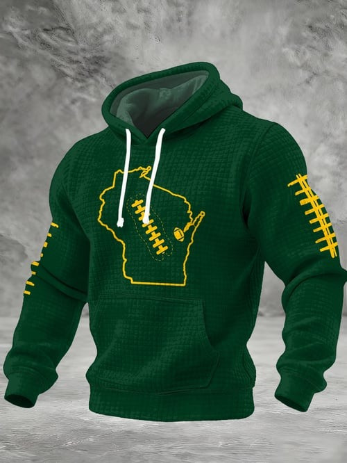 Glamasiacorner Unisex Green Bay Packers Hoodie - Game Day
