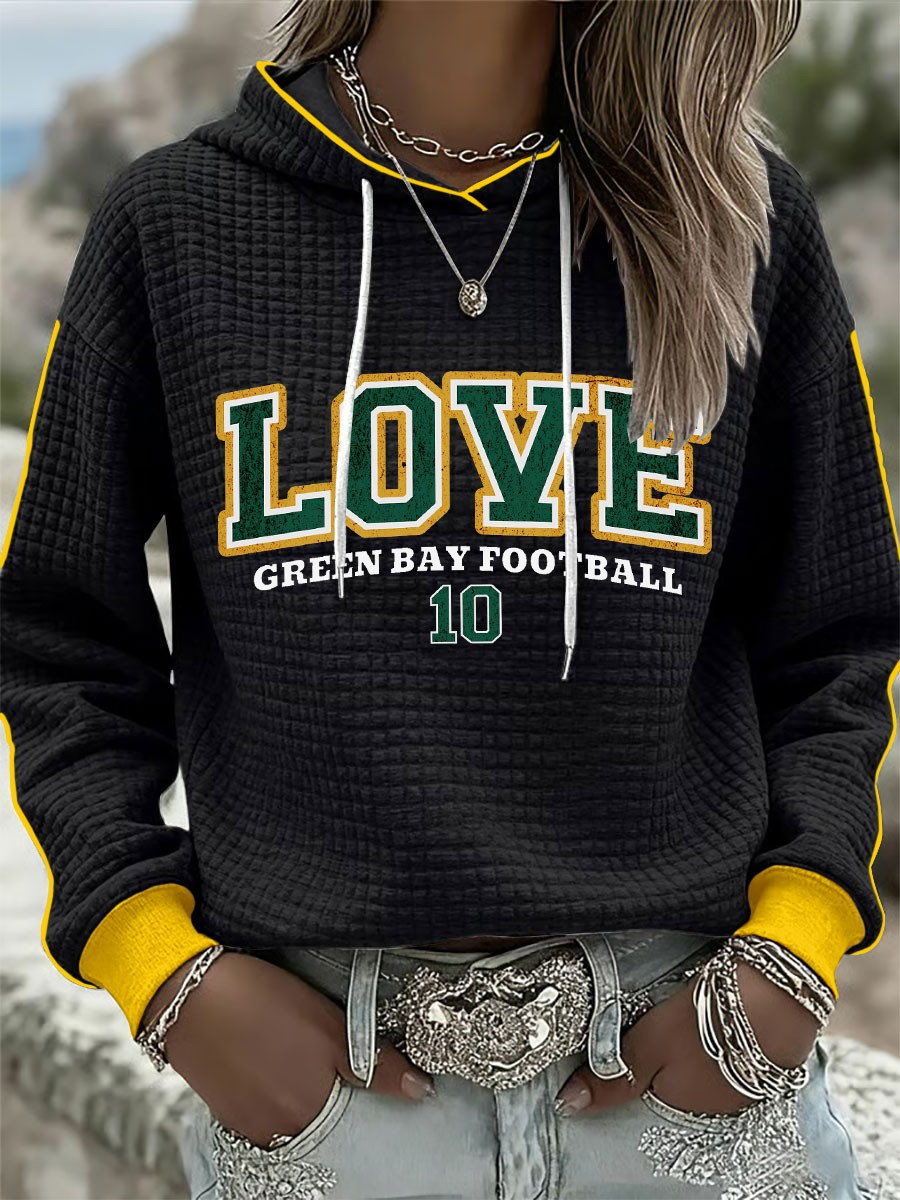Glamasiacorner Unisex Green Bay Packers Hoodie - Game Day Football