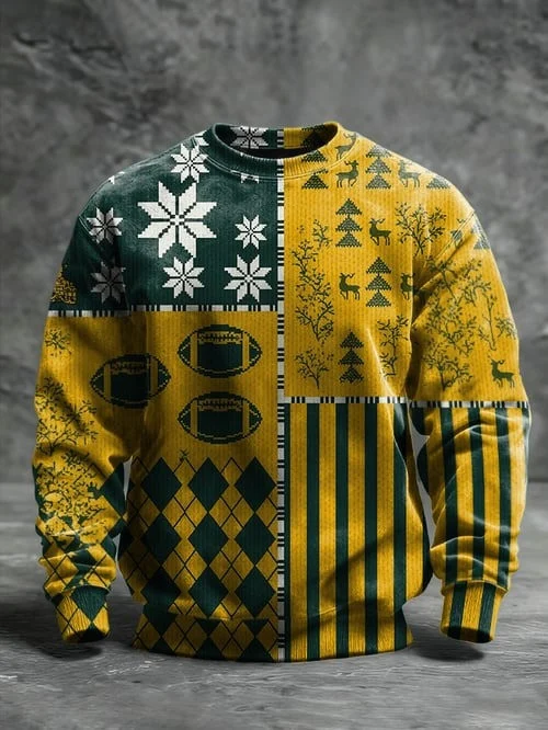 Glamasiacorner Unisex Green Bay Packers Sweatshirt - Game Day Football