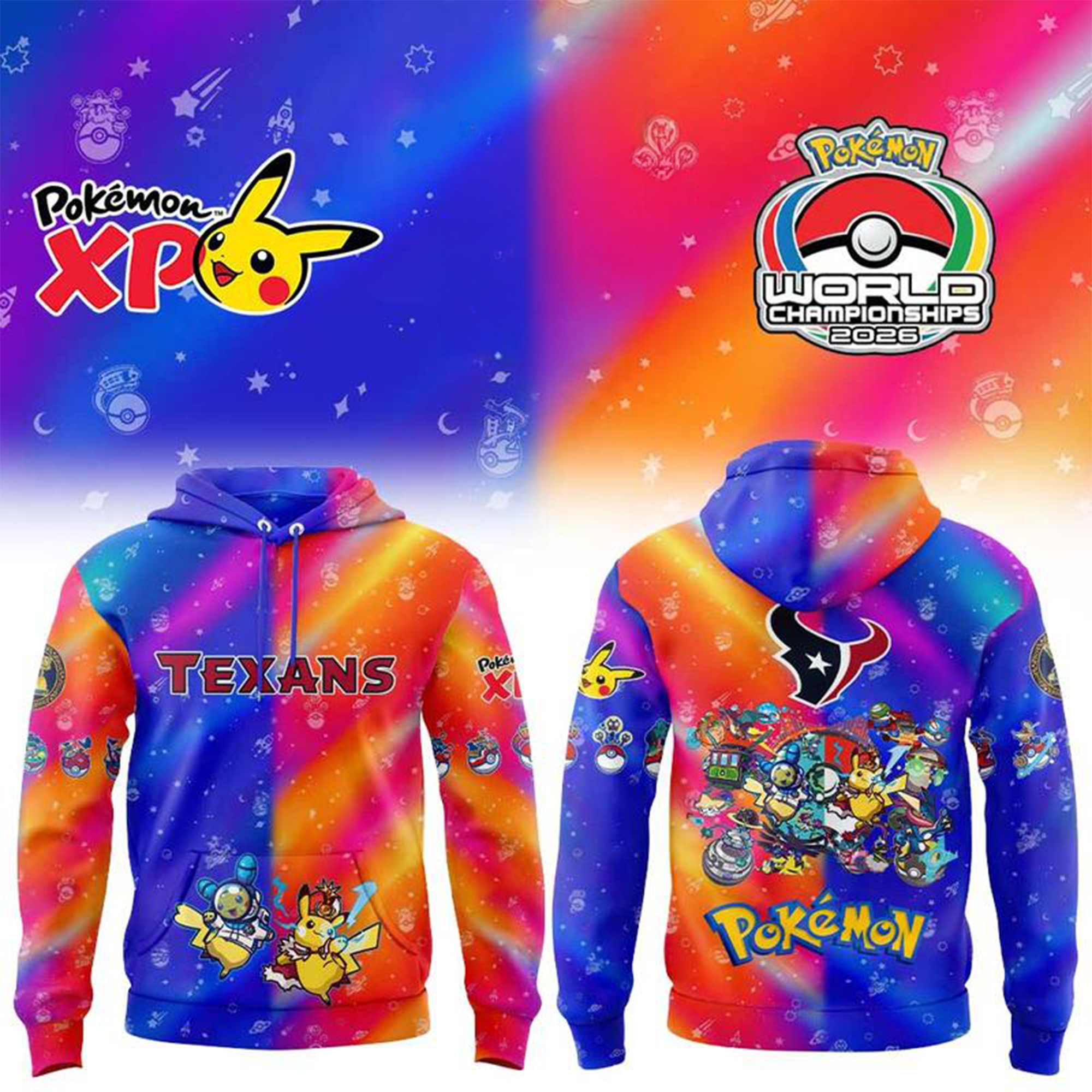 Glamasiacorner Unisex Houston Texans Hoodie
