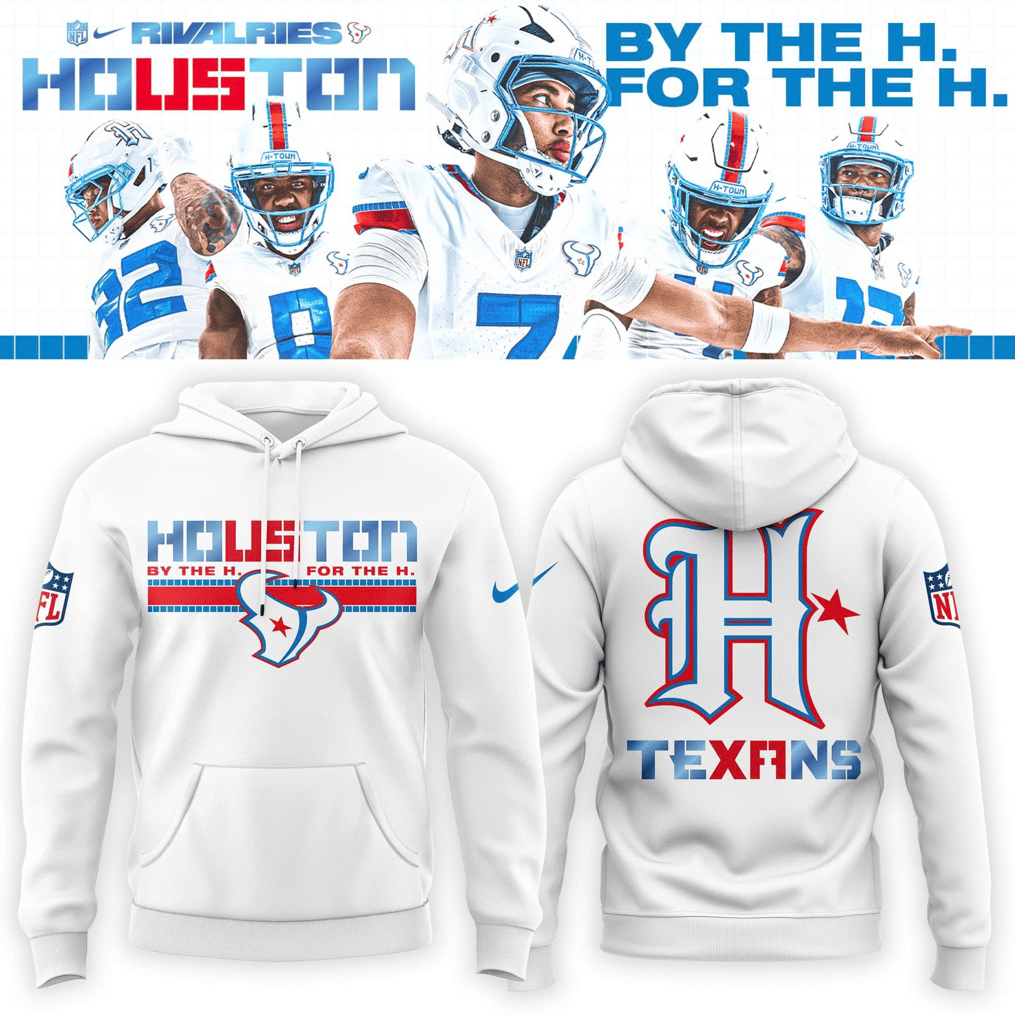 Glamasiacorner Unisex Houston Texans Hoodie