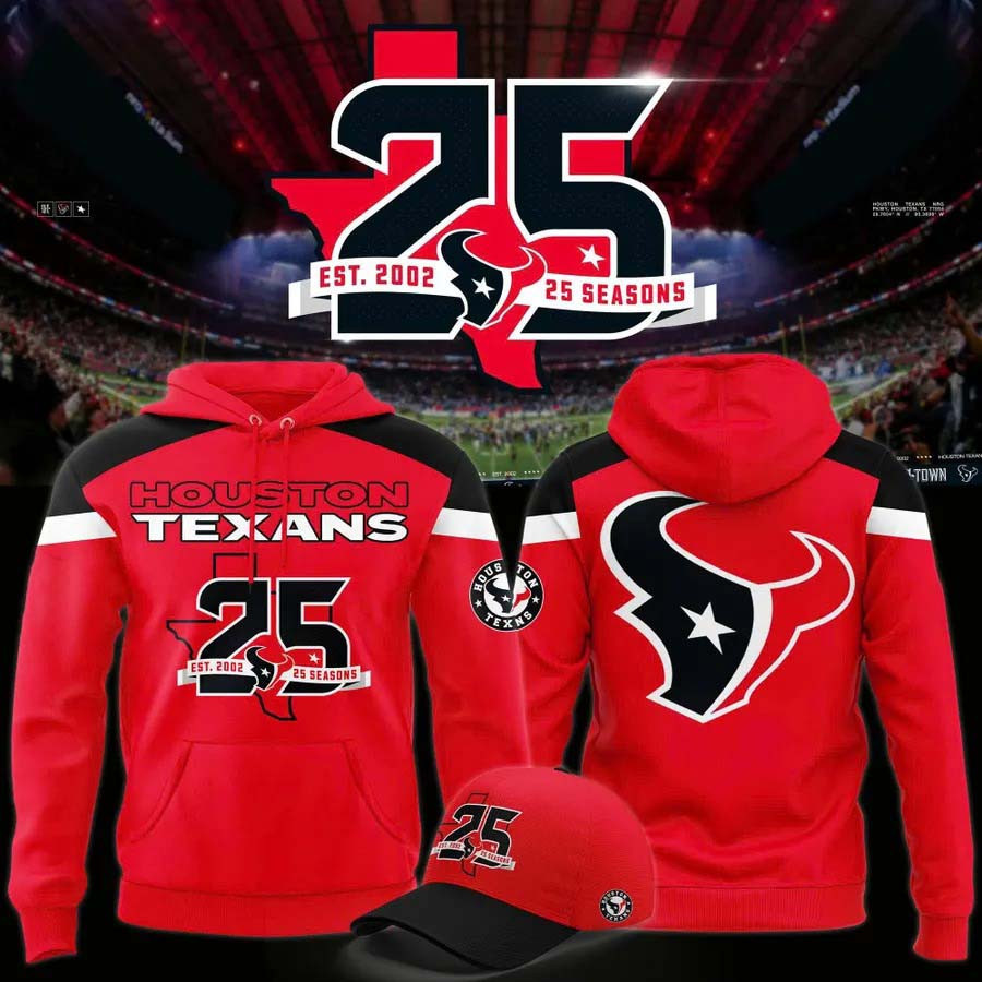 Glamasiacorner Unisex Houston Texans Hoodie - Football
