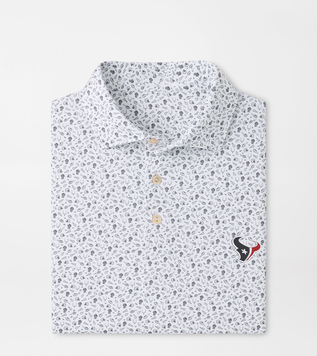 Glamasiacorner Unisex Houston Texans Polo Shirt