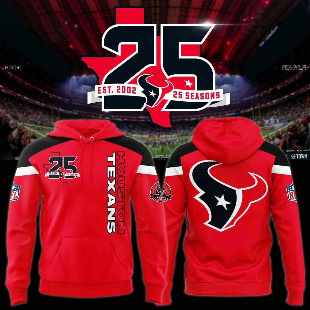 Glamasiacorner Unisex Houston Texans Pullover Hoodie