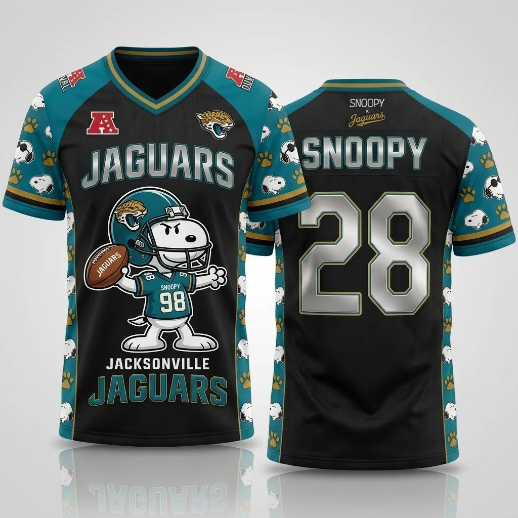 Glamasiacorner Unisex Jacksonville Jaguars Jersey - Football