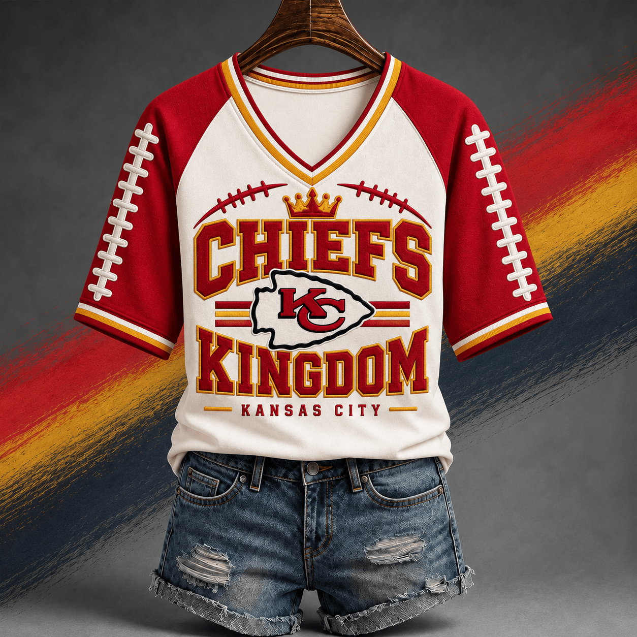 Glamasiacorner Unisex Kansas City Chiefs Shirt - Football