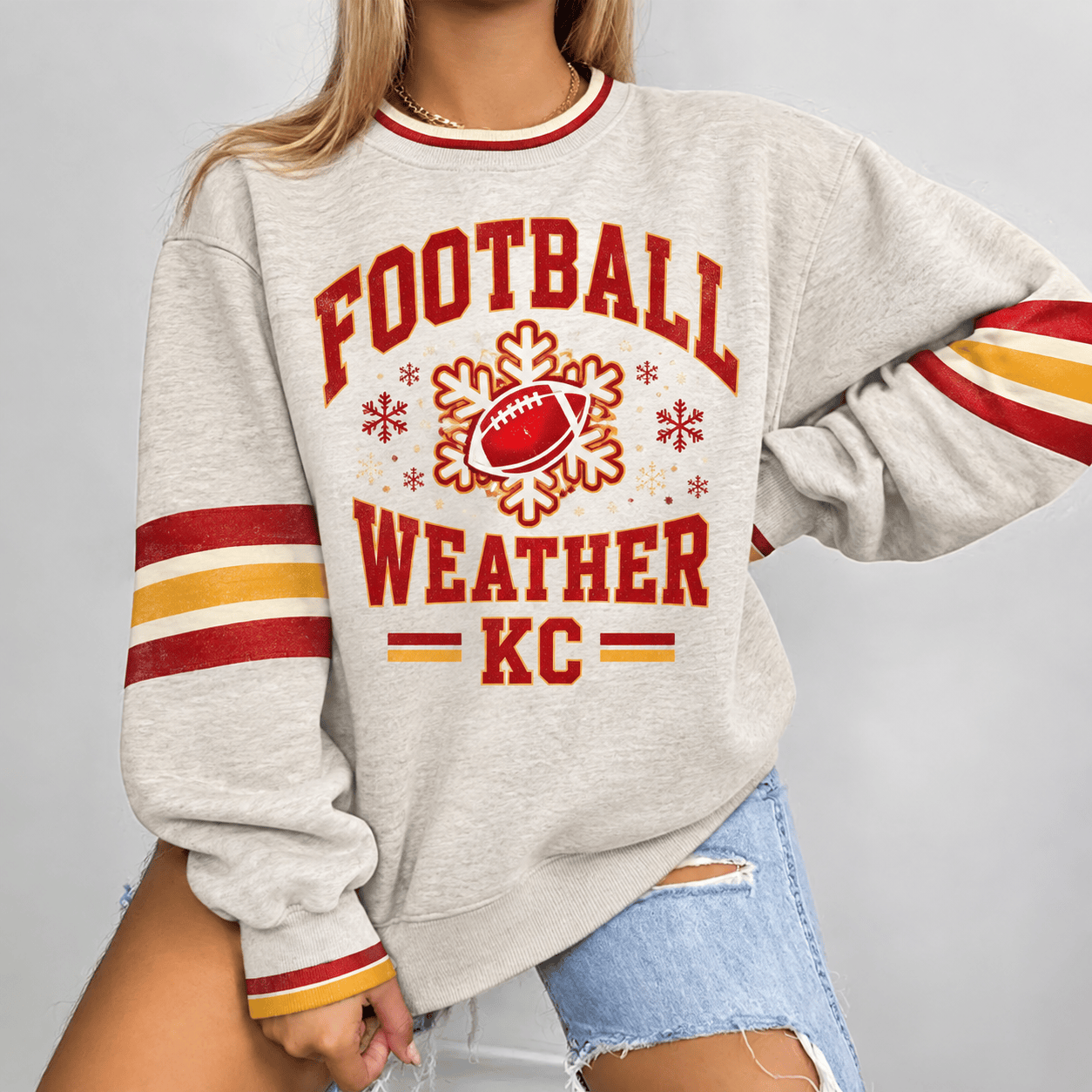 Glamasiacorner Unisex Kansas City Chiefs Sweatshirt - Football