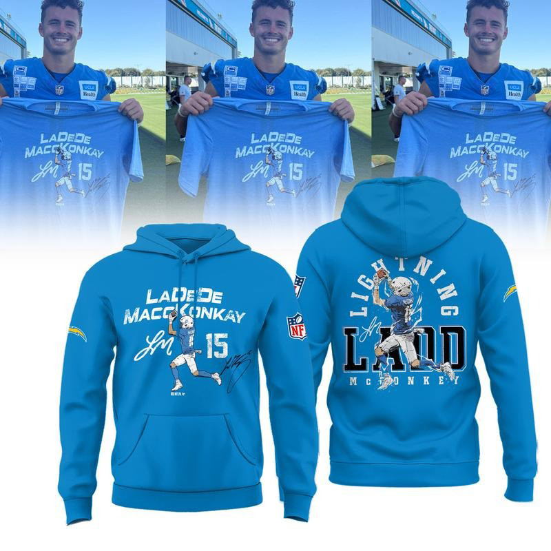 Glamasiacorner Unisex Los Angeles Chargers Hoodie - Game Day