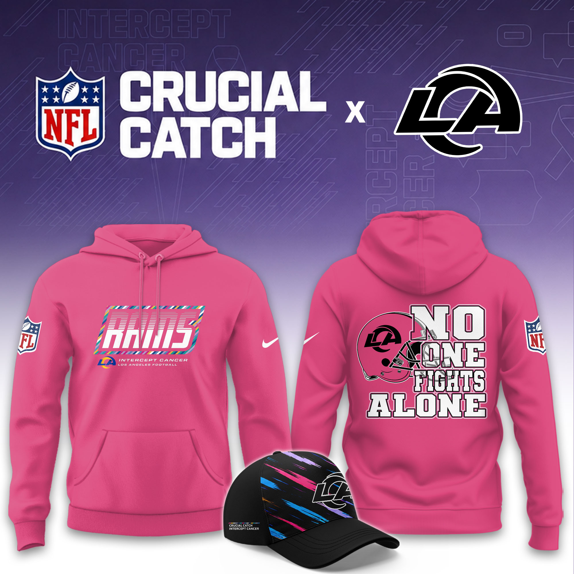 Glamasiacorner Unisex Los Angeles Rams Hoodie