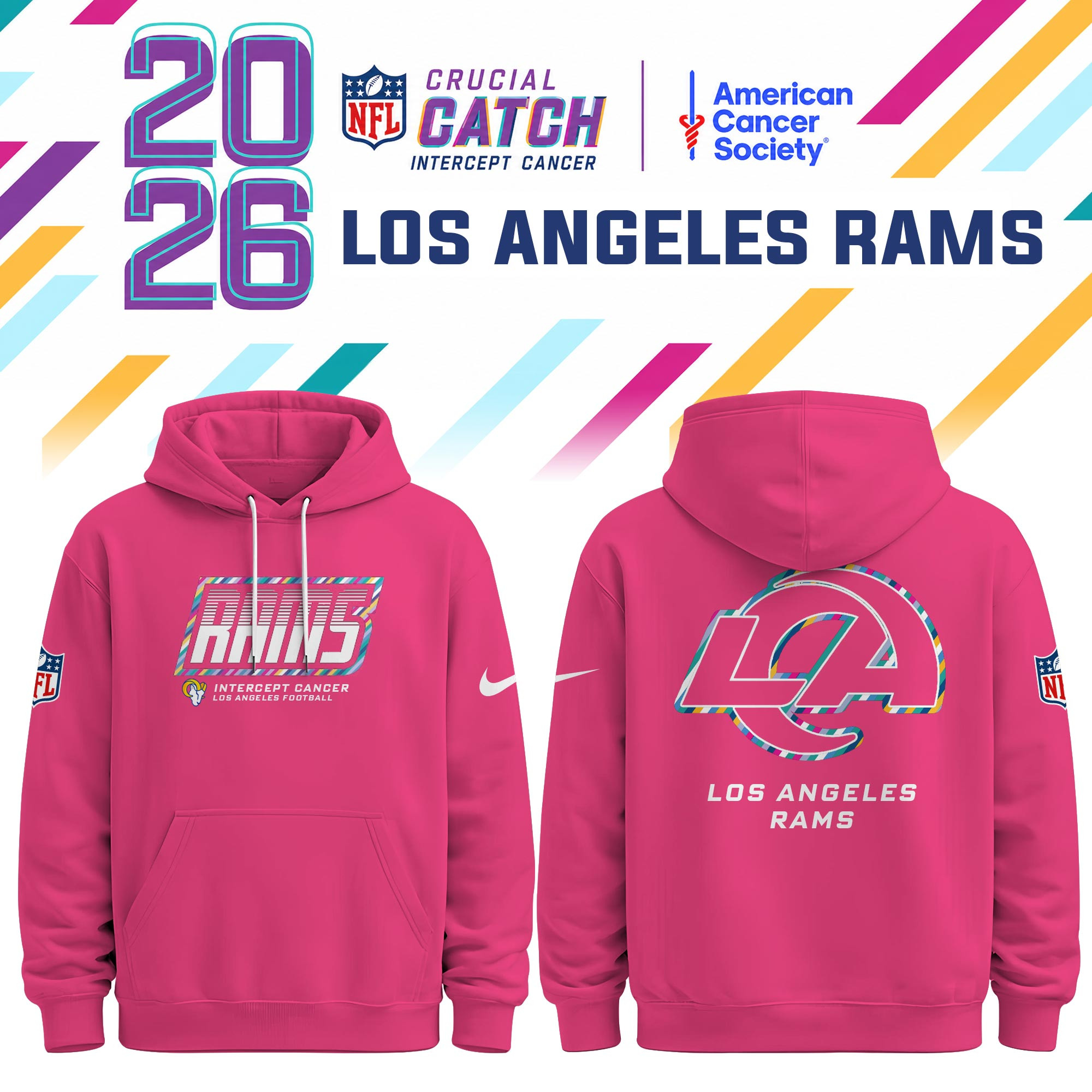 Glamasiacorner Unisex Los Angeles Rams Hoodie