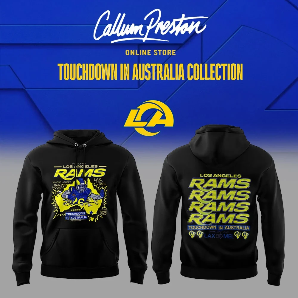 Glamasiacorner Unisex Los Angeles Rams Hoodie - Fan Gear