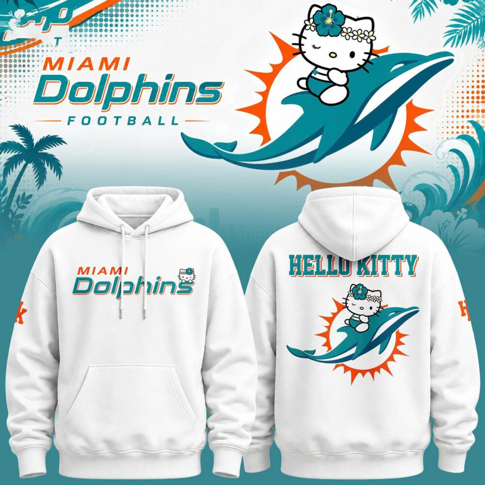 Glamasiacorner Unisex Miami Dolphins Hoodie - Football