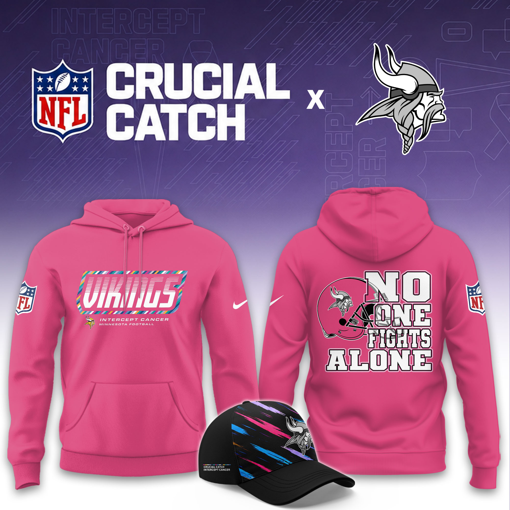 Glamasiacorner Unisex Minnesota Vikings Hoodie