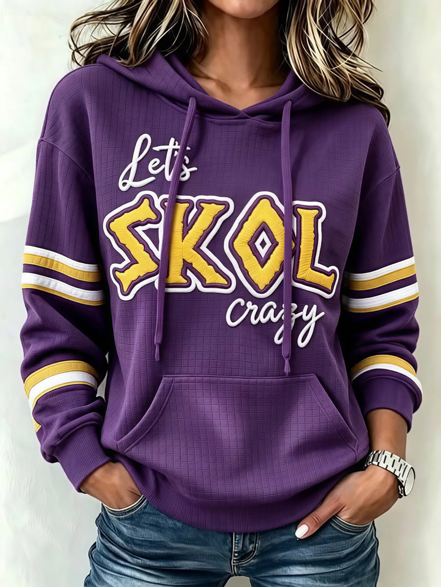 Glamasiacorner Unisex Minnesota Vikings Hoodie - Fan Gear
