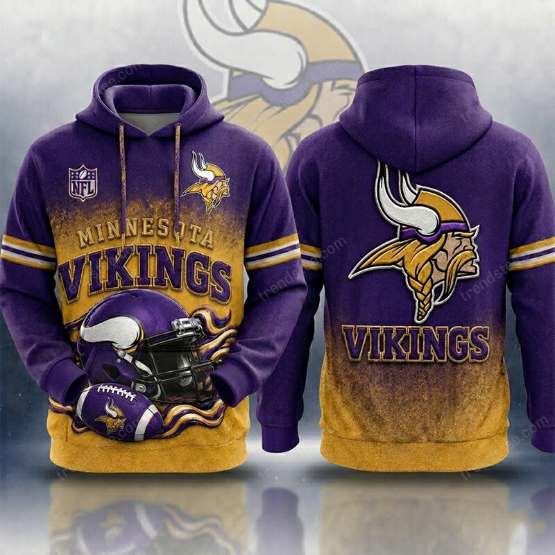 Glamasiacorner Unisex Minnesota Vikings Hoodie - Football