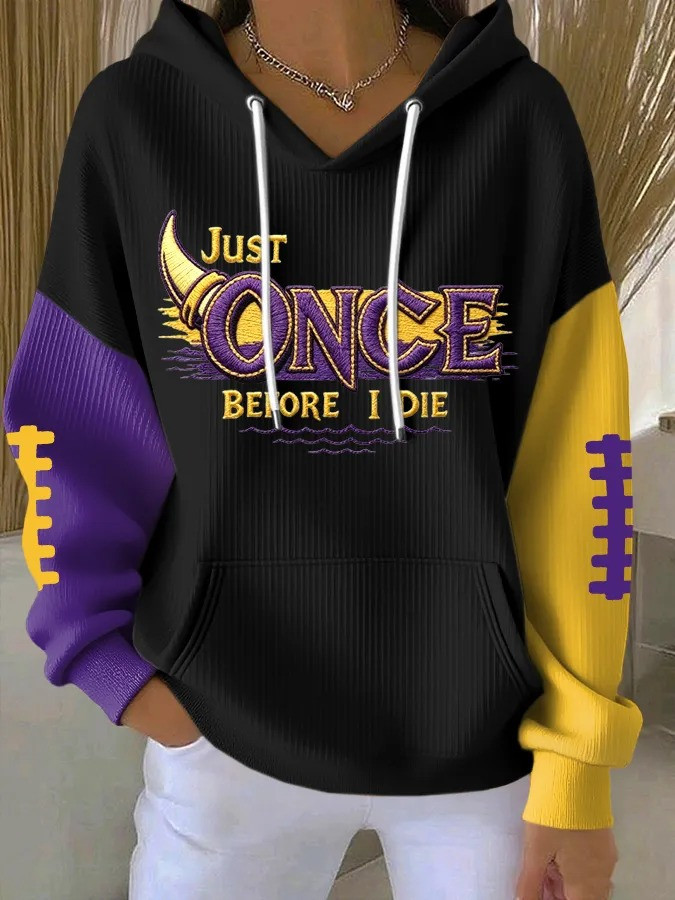 Glamasiacorner Unisex Minnesota Vikings Hoodie - Football
