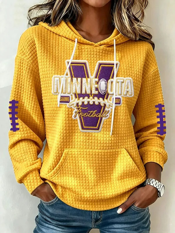 Glamasiacorner Unisex Minnesota Vikings Hoodie - Game Day Football