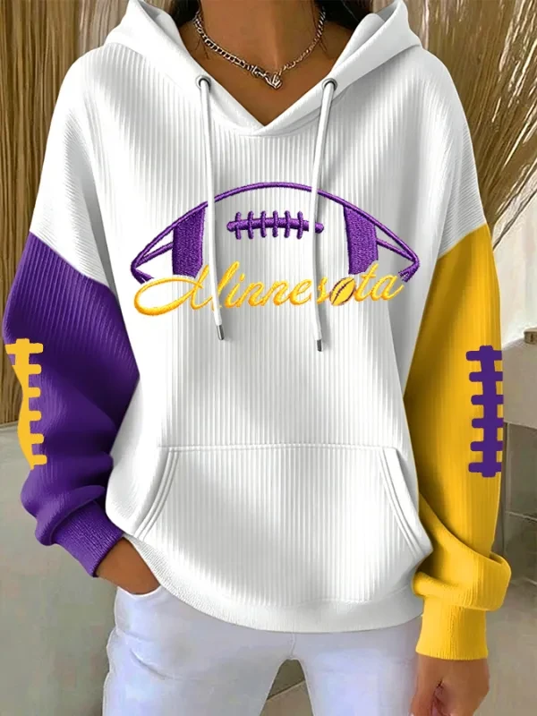 Glamasiacorner Unisex Minnesota Vikings Hoodie - Game Day Football