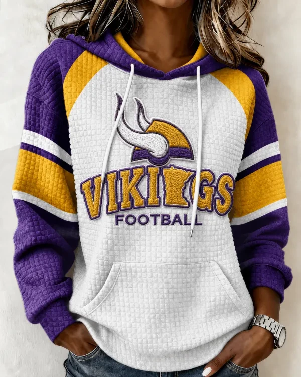 Glamasiacorner Unisex Minnesota Vikings Hoodie - Game Day Football