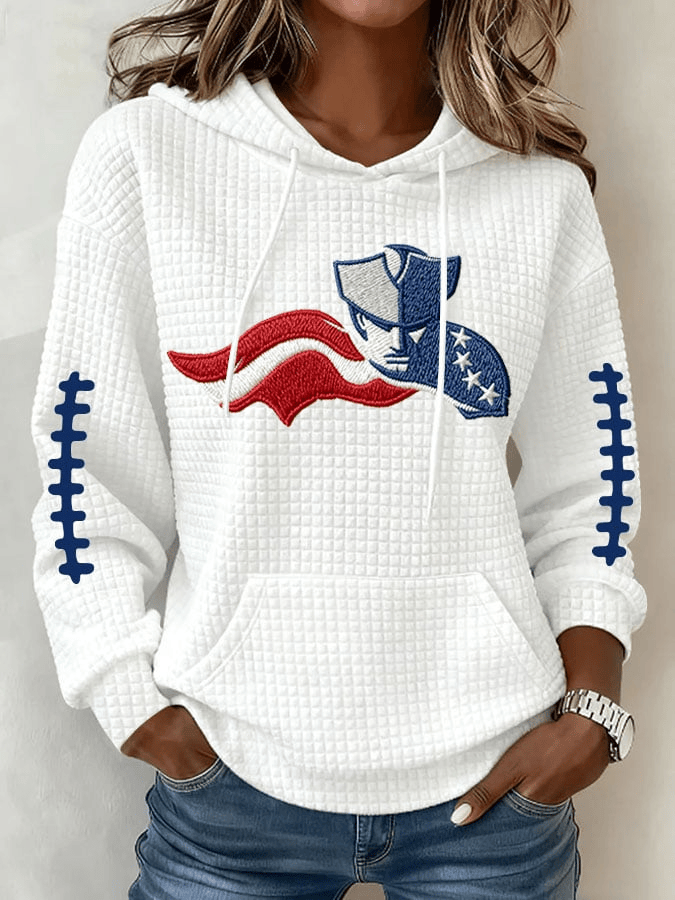 Glamasiacorner Unisex New England Patriots Hoodie