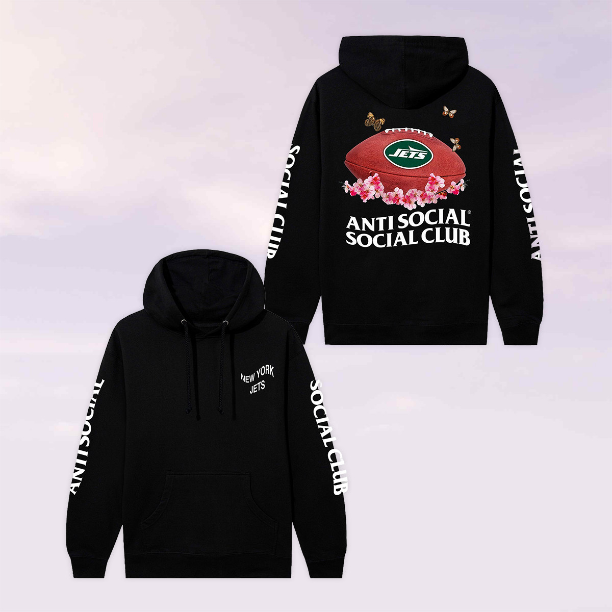 Glamasiacorner Unisex New York Jets Hoodie