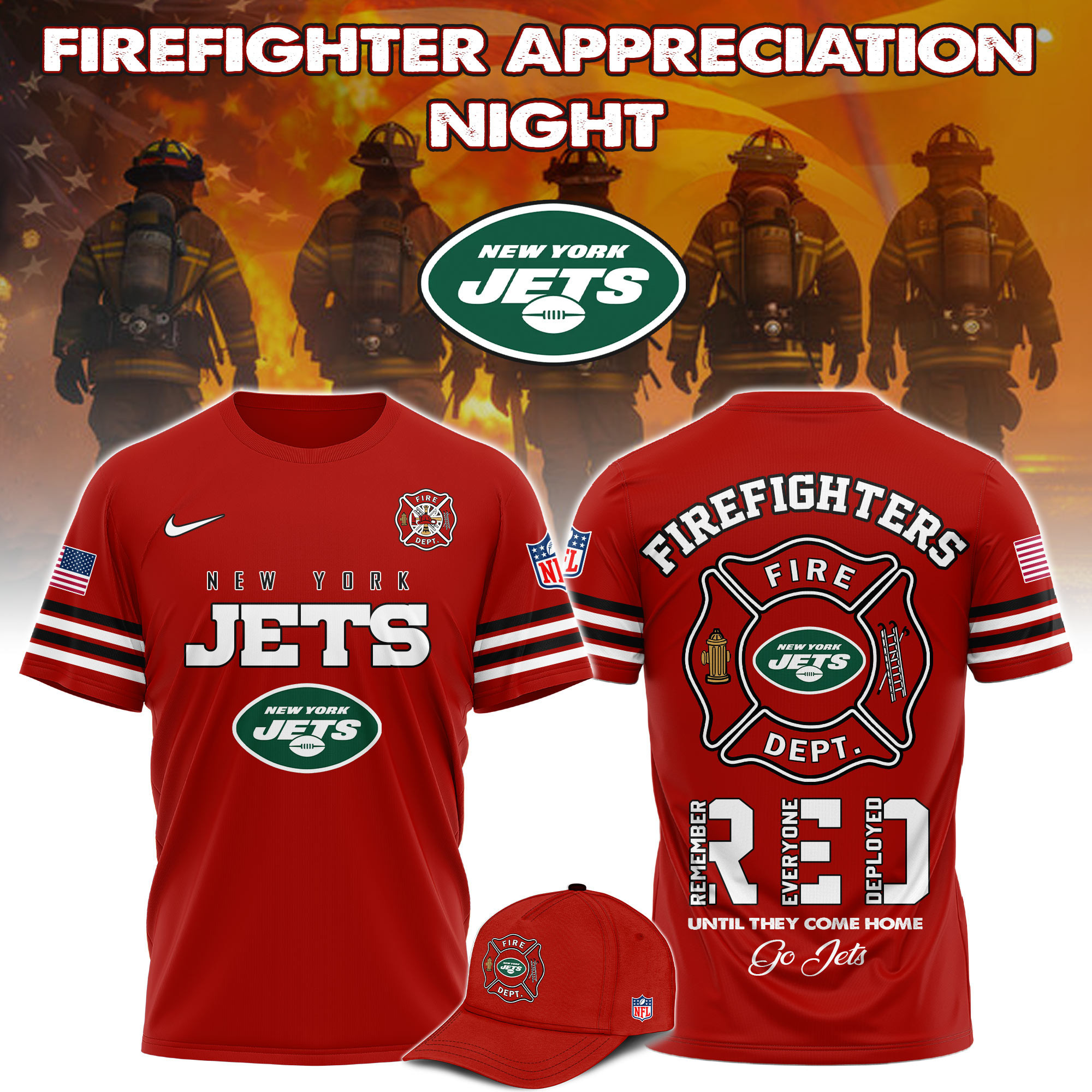 Glamasiacorner Unisex New York Jets T-Shirt