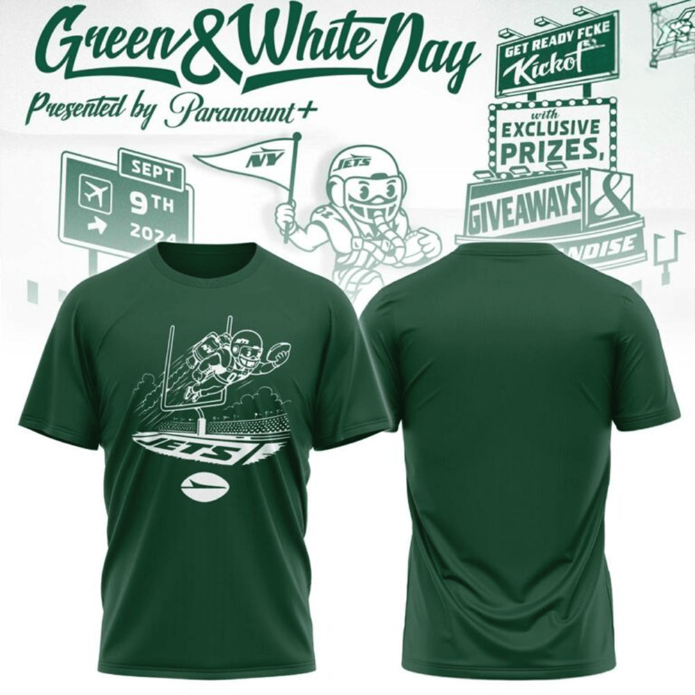 Glamasiacorner Unisex New York Jets T-Shirt