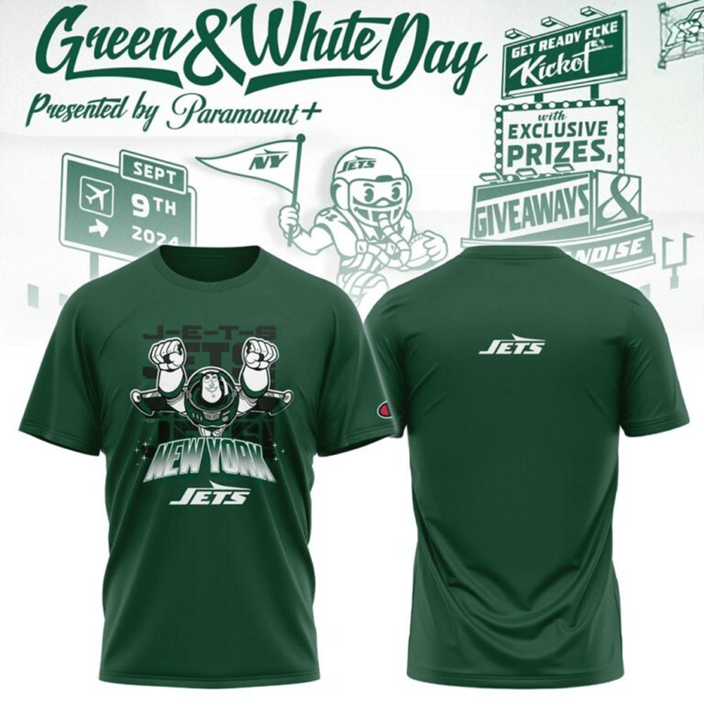 Glamasiacorner Unisex New York Jets T-Shirt