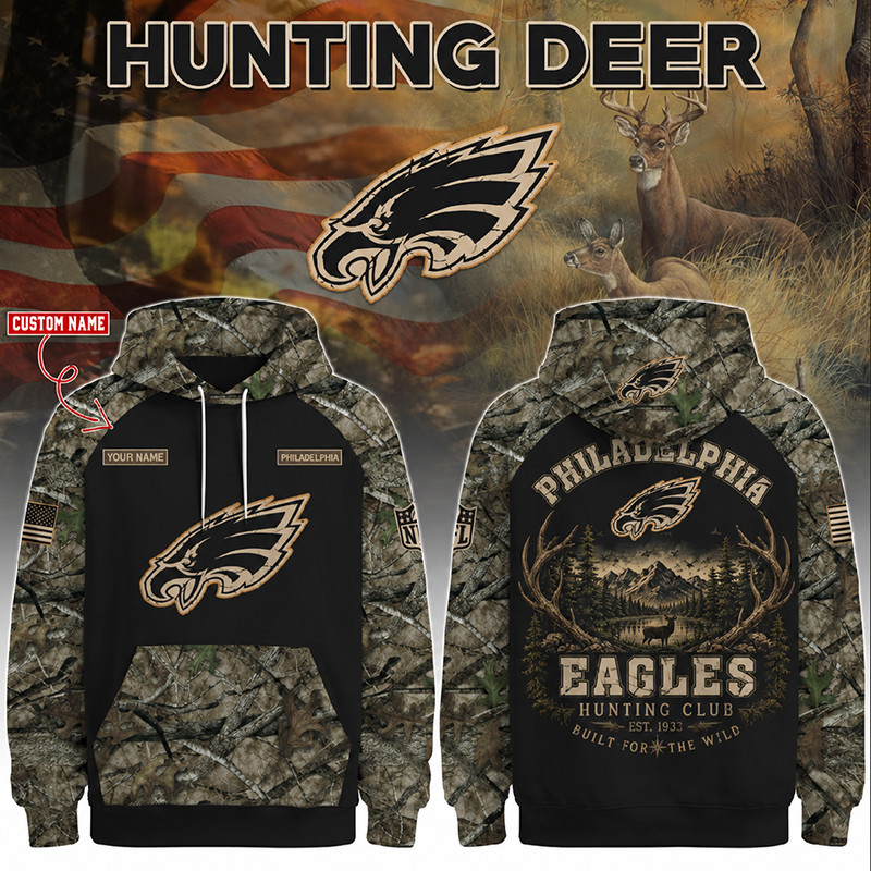 Glamasiacorner Unisex Philadelphia Eagles Hoodie