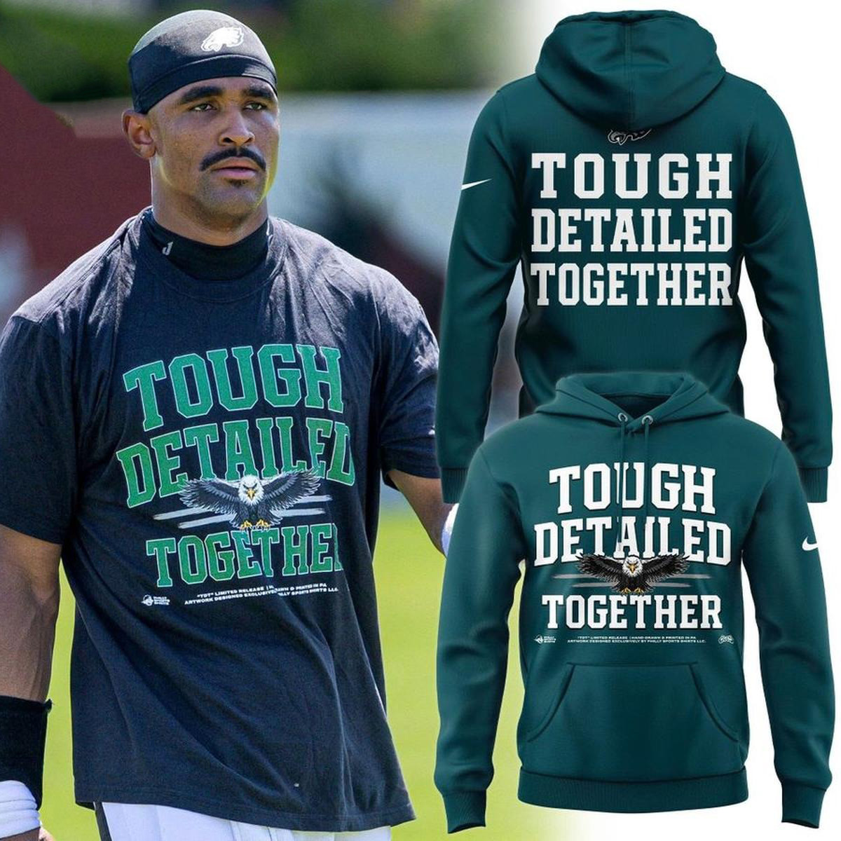 Glamasiacorner Unisex Philadelphia Eagles Hoodie