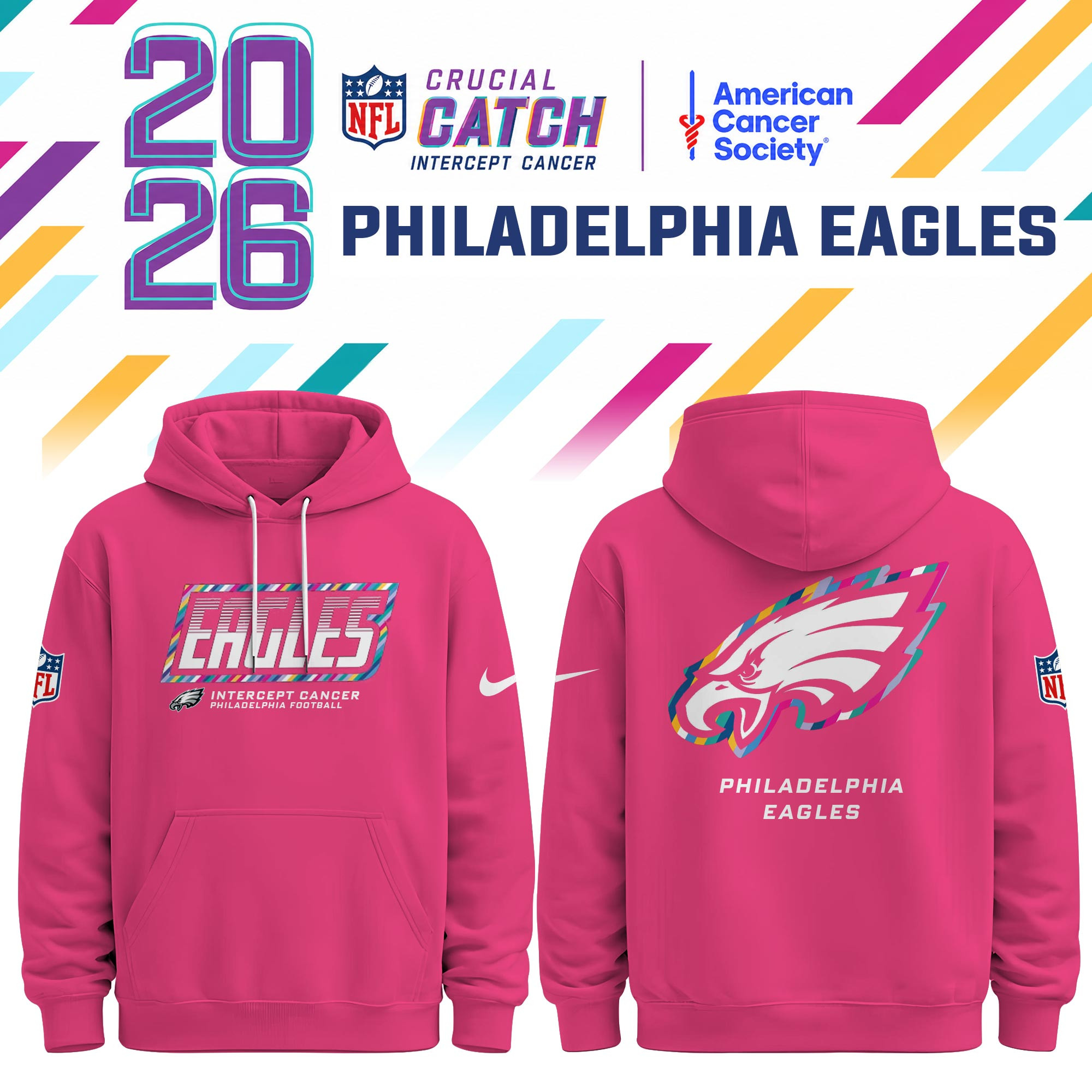Glamasiacorner Unisex Philadelphia Eagles Hoodie - Football Fan Gear