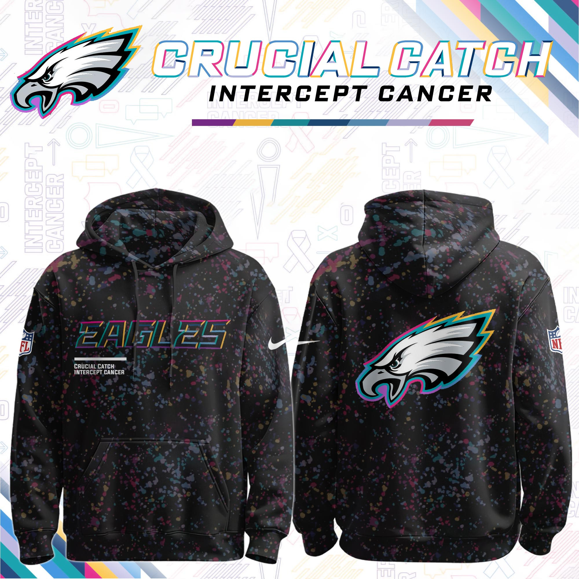 Glamasiacorner Unisex Philadelphia Eagles Hoodie - Game Day