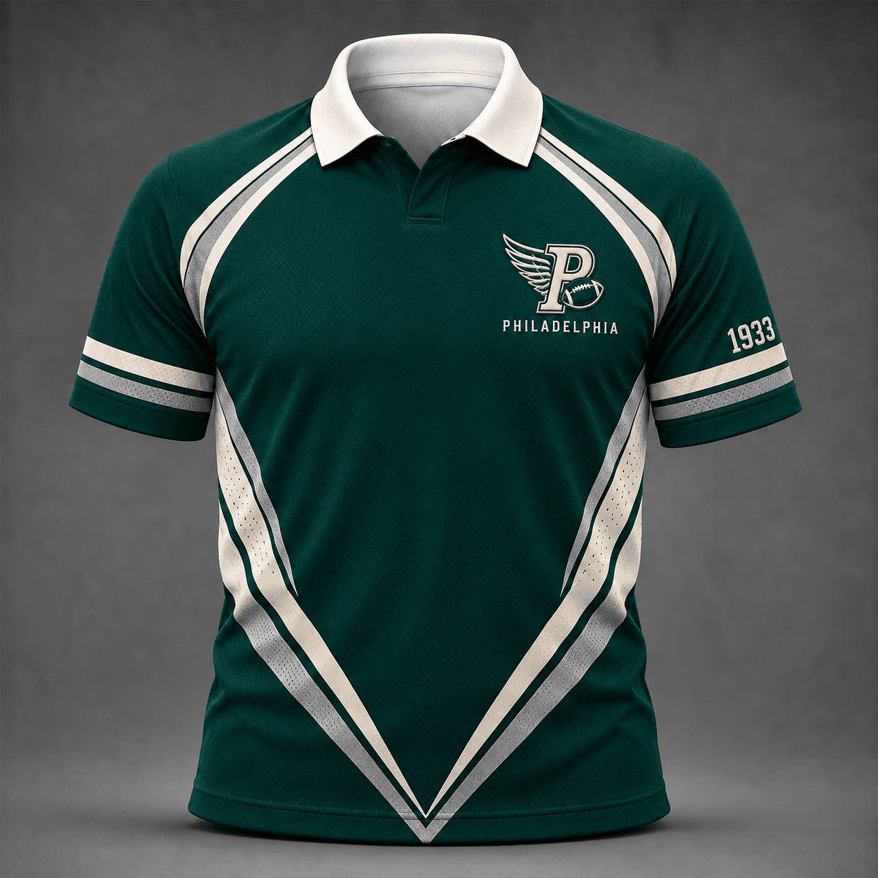 Glamasiacorner Unisex Philadelphia Eagles Polo Shirt - Football