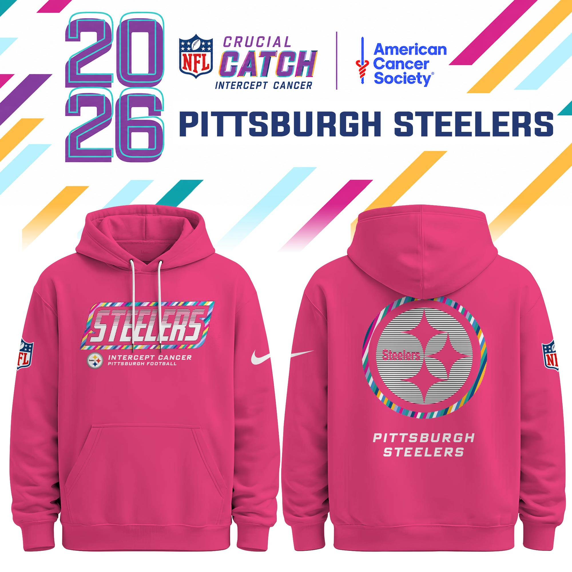 Glamasiacorner Unisex Pittsburgh Steelers Hoodie