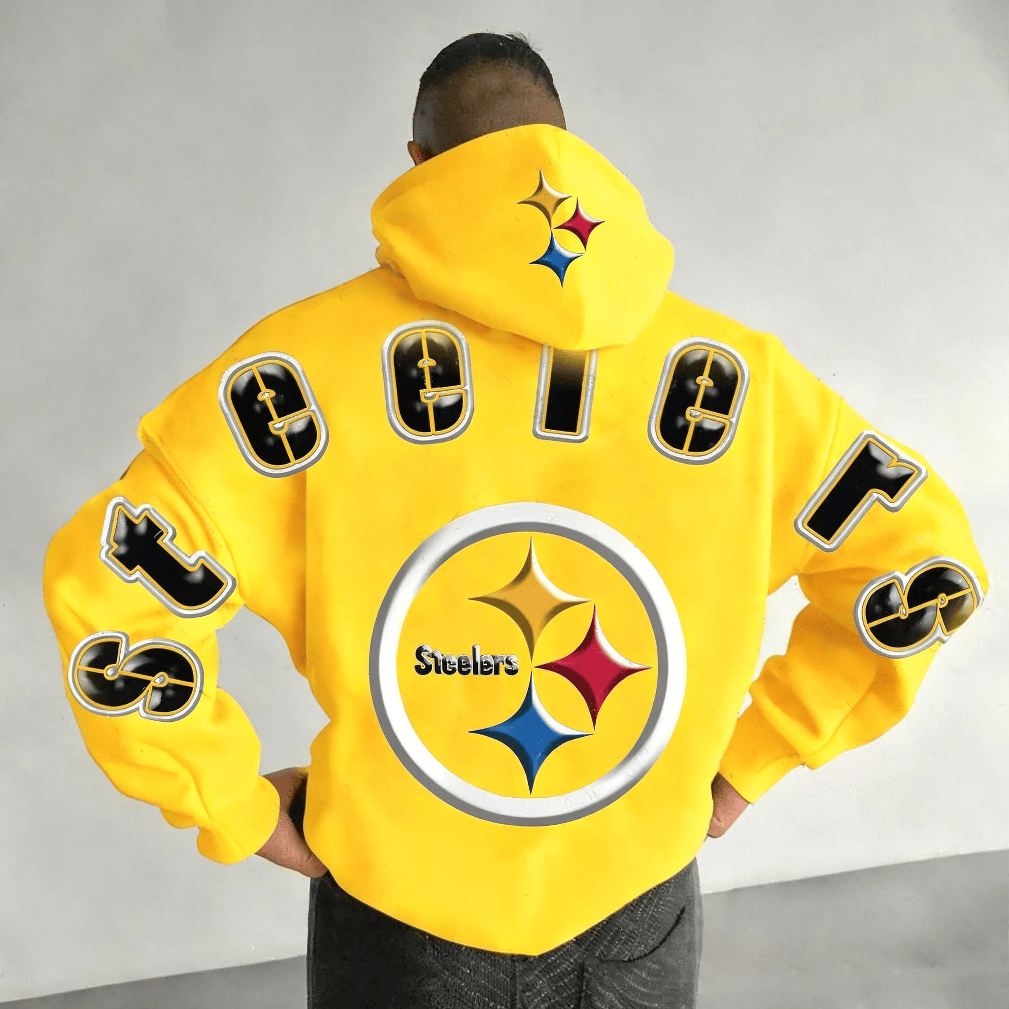 Glamasiacorner Unisex Pittsburgh Steelers Hoodie